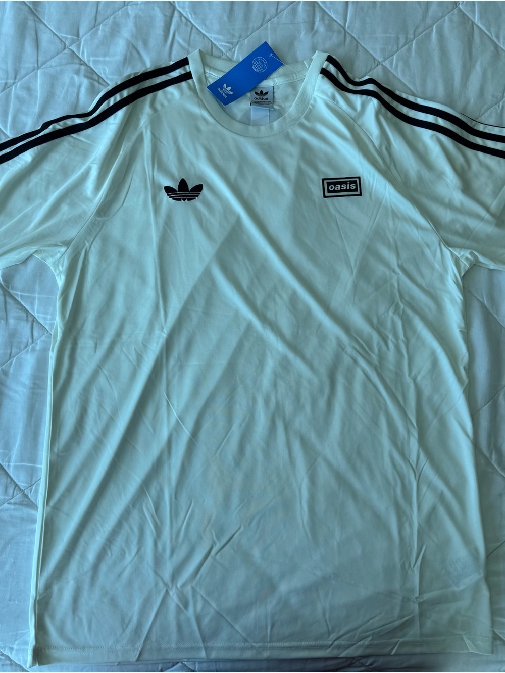 Adidas Oasis Black Short Sleeve T-Shirt